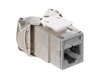81SJK-RG8 Leviton AX1 C8 Shielded Jack Gray Color