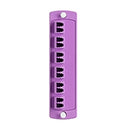5F100-2PL Coupler Panel, Leviton Opt-X, 6 Duplex LC Ports (12 Fibers), Multi-Mode OM4+